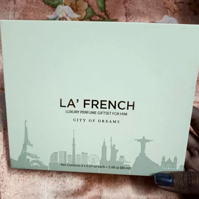 La French City of Dream Luxury Perfume Gift For Men Set 4x20 ML, 80ml, Long  Lasting, Fresh Aqua Fragrance, Eau De Parfum, Tokyo Rio New York & Paris, High  Perfume Concerntration