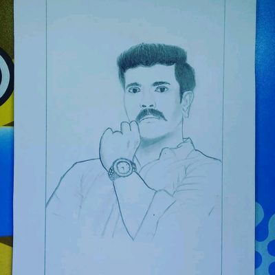 how to.draw ram charan drawing step by step for beginners, how to.draw... |  TikTok