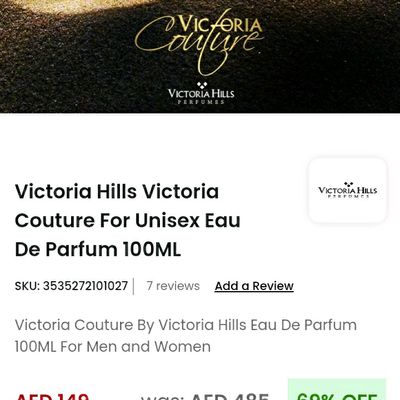 Victoria couture 2024 perfume