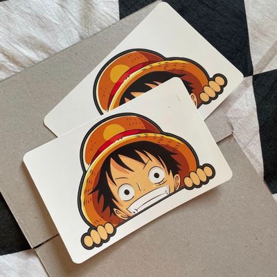 Wallpapers & Stickers, One Piece Anime Sticker - Set of 2