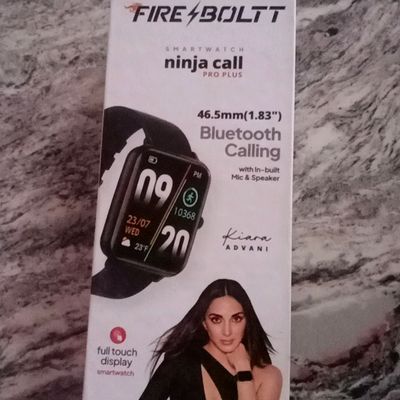 Pink Fire Bolt Ninja Fit Pro Smartwatch Bluetooth Calling