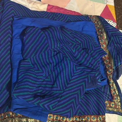 Maheswari Silk Blouse & Tiered Skirt with Dupatta - Byhand I Indian Ethnic  Wear Online I Sustainable Fashion I Handmade Clothes