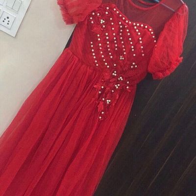 RED Princess Gown Dress | Shopee Philippines-pokeht.vn