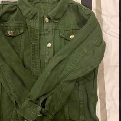 Dark Green European Workwear Jacket