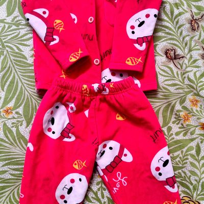 Buy Winter Baby Night Suit Set Dress for Boys & Girls - Kids Unisex  Sleepwear Pajama Set Size (4 to 6 Years Kids) (Brown) at Amazon.in
