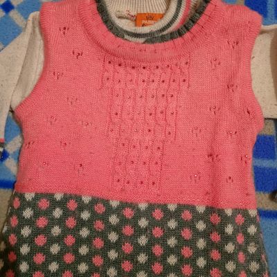 URMAGIC Infant Toddler Baby Girls Woolen Long Sleeve Plaid Casual Ruffle  Dress - Walmart.com