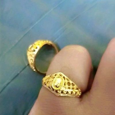 1 gram gold finger ring for girls | Daily wear 22k gold ring @JJ.Jewellers  gold ring design - YouTube