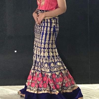 Fishtail lengha hotsell