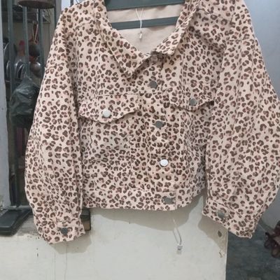 New Arrival Children Fashion Leopard Casual Kids Brown Denim Jacket - China  Kids Jacket and Children Jacket price | Made-in-China.com