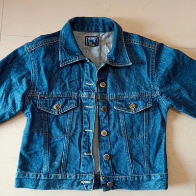 Agnes Orinda Women's Plus Size Jacket Casual Washed Frayed Denim Jackets  Blue 4x : Target