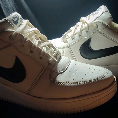 Air force 1 on sale low white size 8