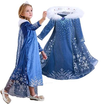 2019 New Release Girls Frozen 2 Elsa Costume Party Birthday Dress size 2-10Yrs  | eBay