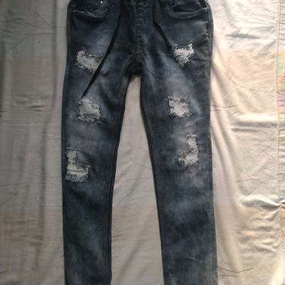 New Jeans Trousers Women | Lace Trousers Jeans Loose | Pants Lace Patchwork  Jean - Pants & Capris - Aliexpress