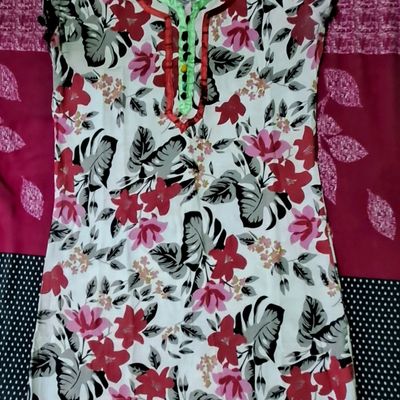 Buy online Printed Cotton Short Kurti from Kurta Kurtis for Women by Iridaa  Jaipur for ₹559 at 69% off | 2024 Limeroad.com