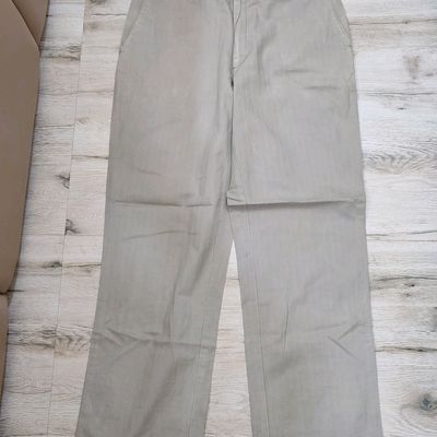 Buy Cream and Brown Combo of 2 Men Pants Cotton for Best Price, Reviews,  Free Shipping