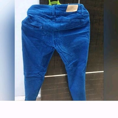 KLOTTHE NavyBlue Cotrise Solid Trousers – KLOTTHE®