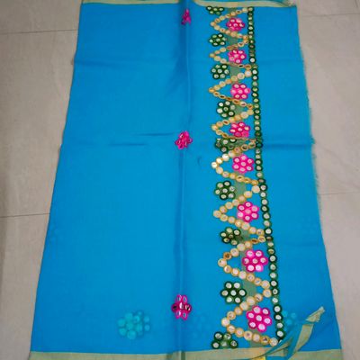 Buy Banarasi Silk Kutchi Work Designs Saree Online with Price | SALE –  Sunasa