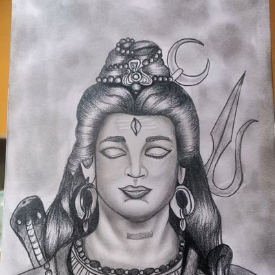 Ashi Creations Mahadev | Mahakal | Bholenath | Standing Lord Shiva Painting  Poster Fully Waterproof with High gloss lamination) for Living  Room,Bedroom,Office,Kids Room,Hall (12*18 Inch,250 GSM Paper : Amazon.in:  Home & Kitchen