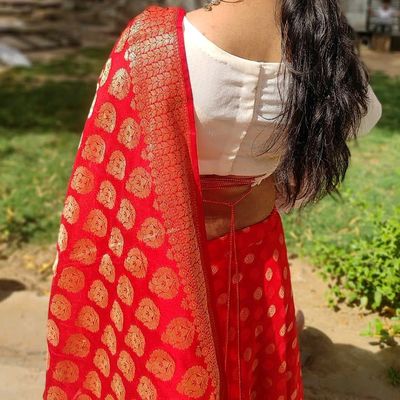 Lehenga Choli For Women Navratri Special Bollywood Style Dola Silk With  Patola Print