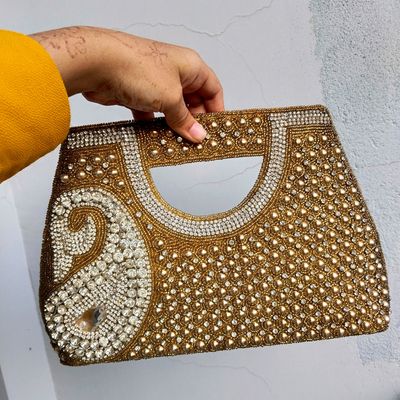 Buy Beige Clutch Bag for Women Online from India's Luxury Accessories  Designers 2024