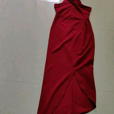 Buy SASSAFRAS Maroon Accordion Pleats A Line Dress - Dresses for Women  10308637 | Myntra
