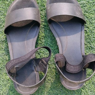 Buy Black Flat Sandals for Women by Bata Online | Ajio.com