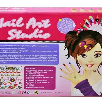 Premium Vector | 90s nail art ideas manicure bright colorful manicure set-lmd.edu.vn
