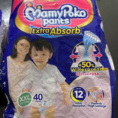 MamyPoko Pants Extra Absorb Diapers : Unboxing and Quick Review - YouTube