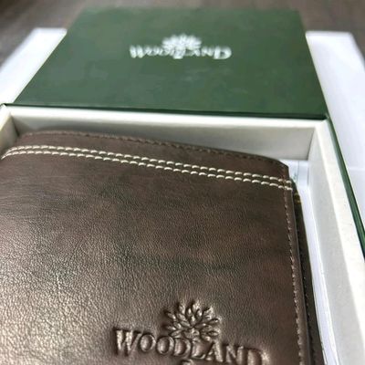 Buy WOODLAND Tan Mens Leather 1 Fold Wallet | Shoppers Stop