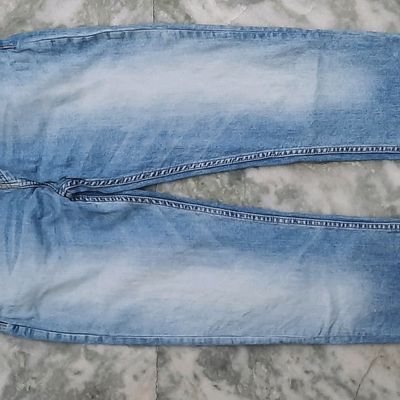 Red 2010 Straight Jeans by Diesel on Sale