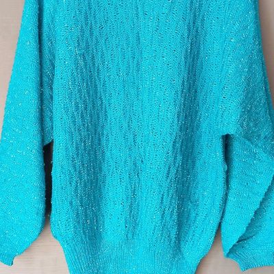 Tiffany blue store cardigan