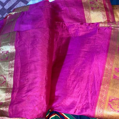 Pure Khadi Chiffon Georgette Saree Double Shade Zari Work Pure Banarasi  Saree Silk Saree Designer Weaving Fabric Women Running Blouse Pece - Etsy |  Designer saree blouse patterns, Georgette sarees, Fancy blouse designs