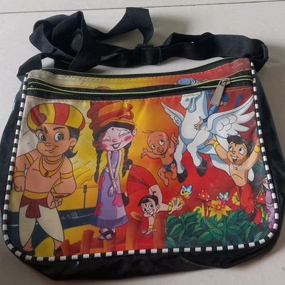 Buy Dimpy Stuff Chhota Bheem Hand Bag - 22 cm on Flipkart | PaisaWapas.com