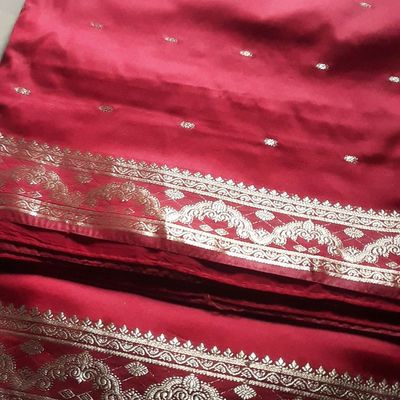 PSS16 - Beautiful Handwoven Cotton Maroon Paithani Saree with Parrot, –  Amitha Fashions