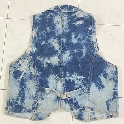 Buy Tokyo Talkies Women Blue Solid Denim Jacket - Jackets for Women  10573178 | Myntra