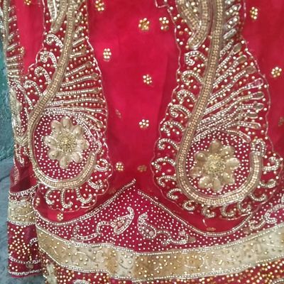 Purple Bridal Suit With Embroidered Heavy Border Latest 3954SL01