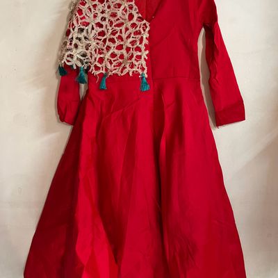 59% OFF on Horcun Women Western Floral Design Midi Dress on Amazon |  PaisaWapas.com