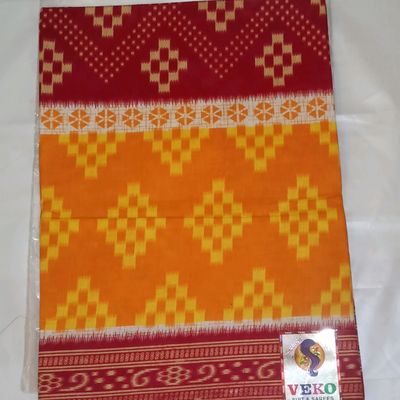 Buy cottonsilk and khanduapata Self Design Sambalpuri Pure Cotton Blue  Sarees Online @ Best Price In India | Flipkart.com