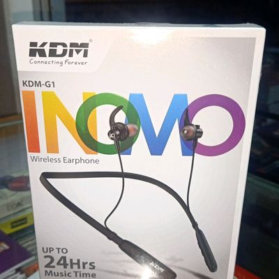 Headphones Speakers KDM Inomo Wireless Earphones 24 Hours