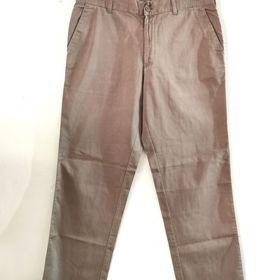 Buy Vituda Light Brown Flat Front Formal Trouser For Men at Amazon.in