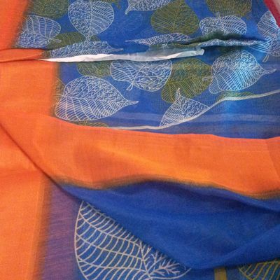 Buy Eight Colors Women's Cotton Blend Saree with Blouse Piece (Sonpari-01  Grey_Grey) at Amazon.in