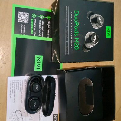 Headphones Speakers Mivi DouPods M20 Tws Earbuds Freeup