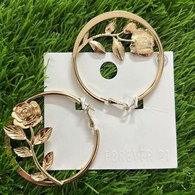 Buy Rose Gold Earrings for Women by Estele Online | Ajio.com