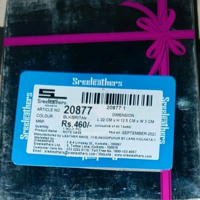 Sreeleathers Men Black Genuine Leather Wallet BLACK - Price in India |  Flipkart.com
