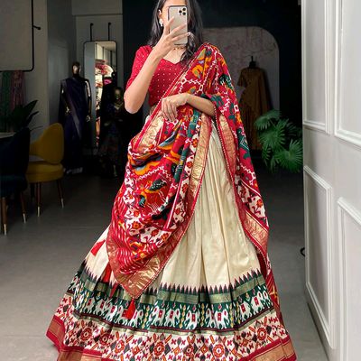 Aarohi Green Semi Bridal Lehenga Choli | Buy Indian Wear