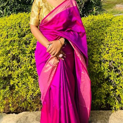 HRK fashion kanjivaram silk saree with blouse