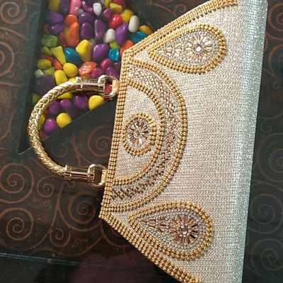 Weddings and Parties Silk Ladies Embroidered Clutch Bags AY 205 at Rs  1215/piece in Mumbai