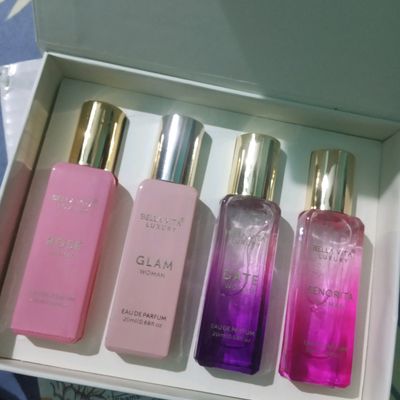 BELLA VITA Luxury Perfume Gift Set For Woman 4 x 20ml Eau De Parfume FREE  SHIP