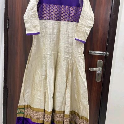 Organza Umbrella Frock Party Wear Frock Organza Anarkali, Size: XL at Rs  450 in Madurai