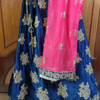 Black Color Comfortable Georgette Material Lehenga For Ladies at 10200.00  INR in Jabalpur | Sjf Designer Studio